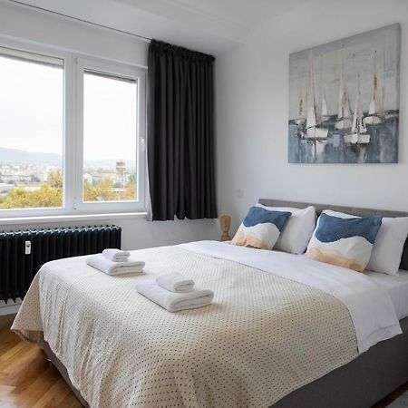 זאגרב Spacious 2Bdr Apartment- Skyline View מראה חיצוני תמונה