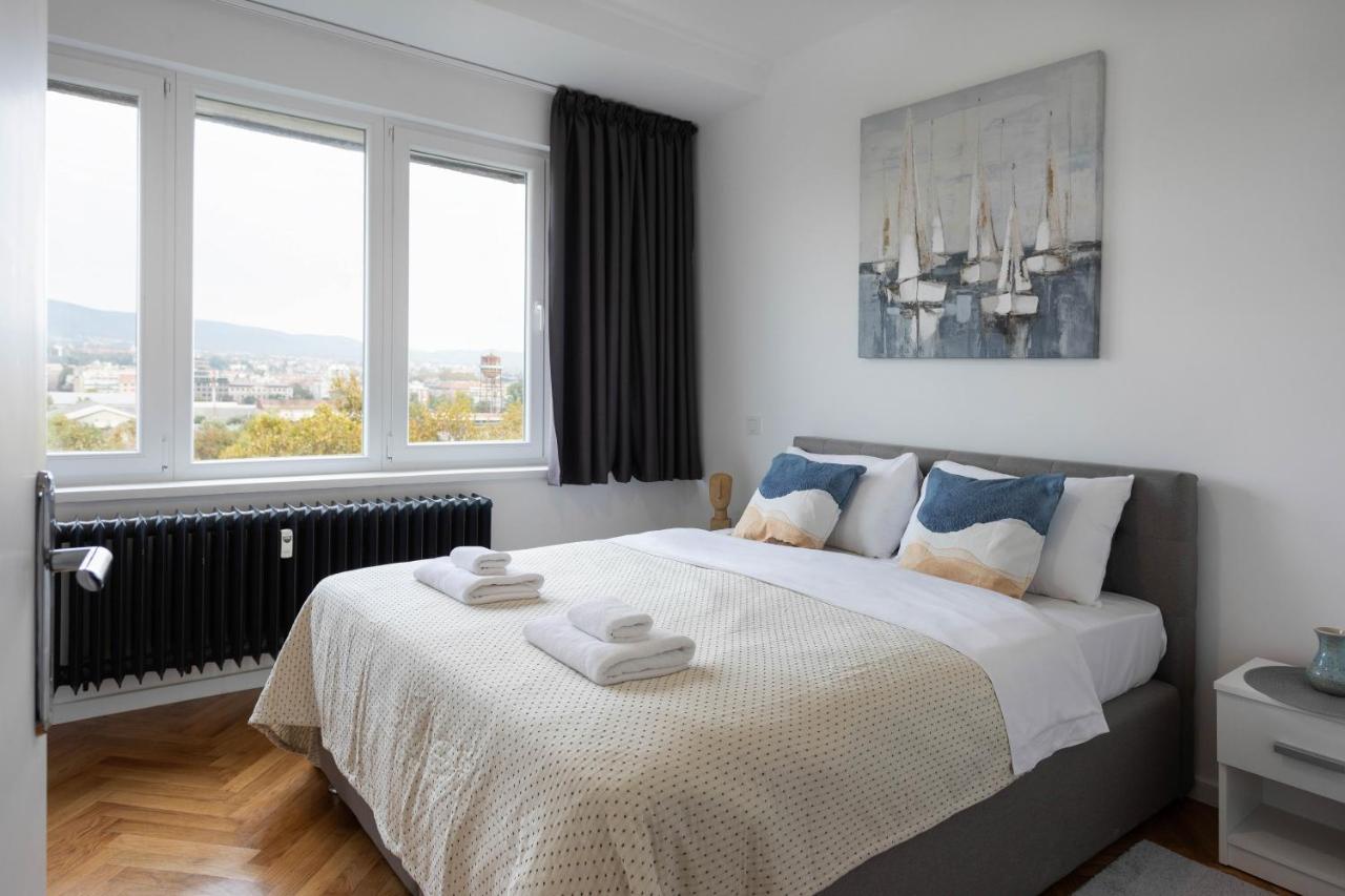 זאגרב Spacious 2Bdr Apartment- Skyline View מראה חיצוני תמונה