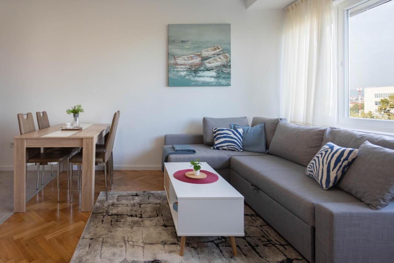 זאגרב Spacious 2Bdr Apartment- Skyline View מראה חיצוני תמונה
